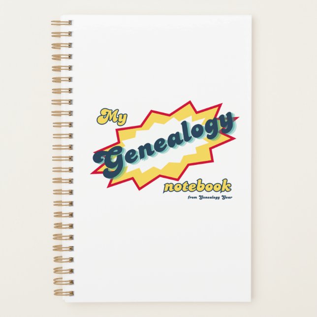My Genealogy Notebook (planner version) Planner (Front)