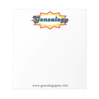 My Genealogy Notepad