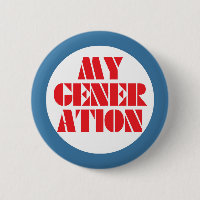 My Generation 1960s Buttomn