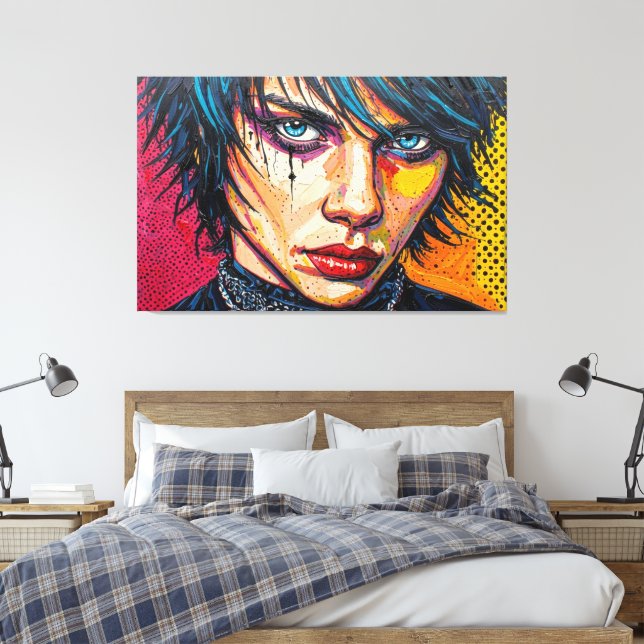 MY GENERATION 19 CANVAS PRINT (Insitu(Bedroom))
