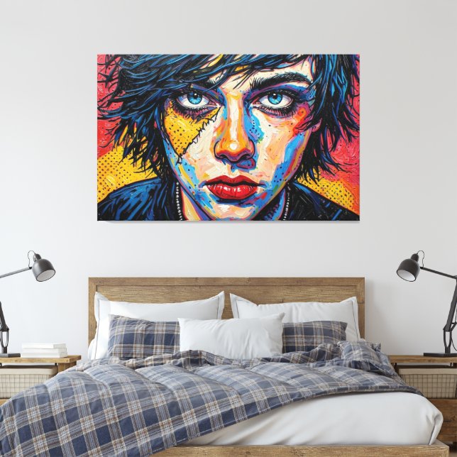 MY GENERATION 22 CANVAS PRINT (Insitu(Bedroom))