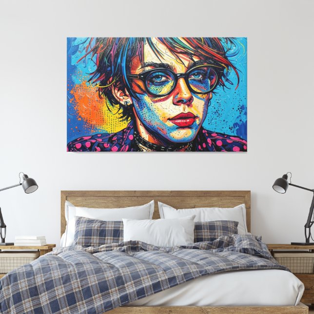 MY GENERATION 27 CANVAS PRINT (Insitu(Bedroom))