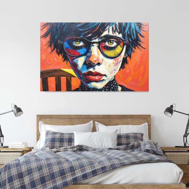 MY GENERATION 7 CANVAS PRINT (Insitu(Bedroom))