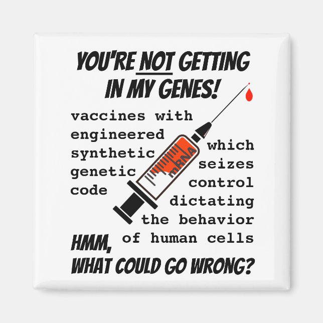 My genes magnet (Front)
