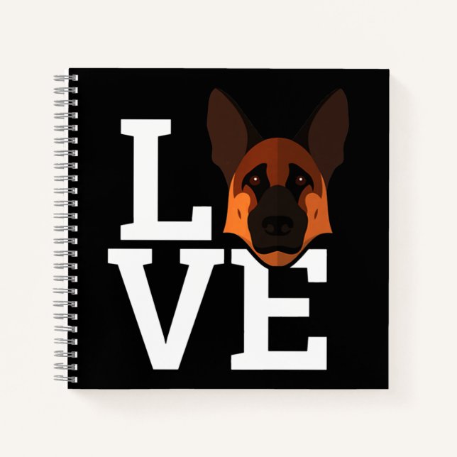 My German Shepherd Notebook (Front)