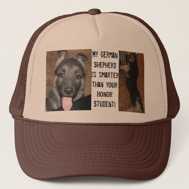 My German Shepherd Trucker Hat (Front)