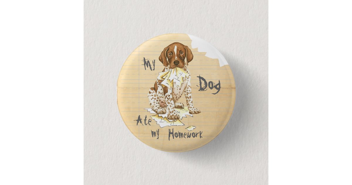 Ate my homework in german image