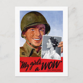 My Girls a Wow Postcard