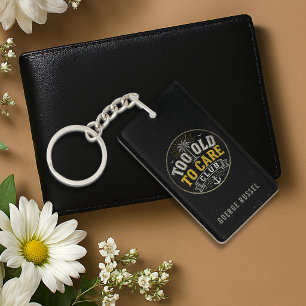 My Give-A-Damn is Broken Life's Too Short Key Ring