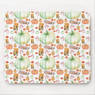 My Gnomies Funny Autumn Decor Fall Farmhouse Mouse Mat