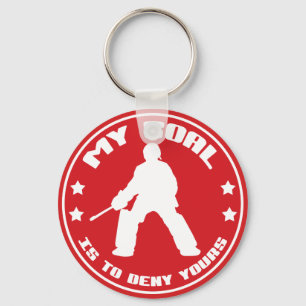 My Goal, Field Hockey Goalie Key Ring