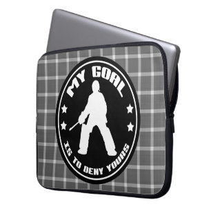 My Goal Field Hockey Goalie Laptop Cover