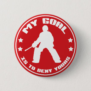 My Goal, Field Hockey Goalie Pin