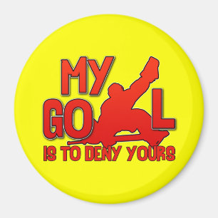 My Goal, Hockey Goalie Magnet
