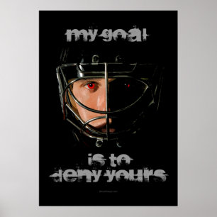 My Goal (Hockey Goalie) Poster
