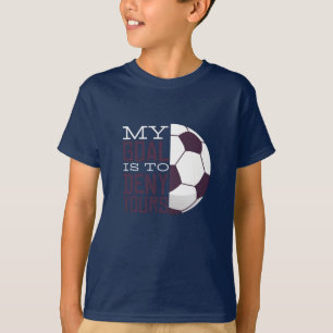 My Goal Soccer gift for soccer fan T-Shirt