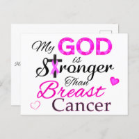 My GOD is Stronger Than Breast Cancer
