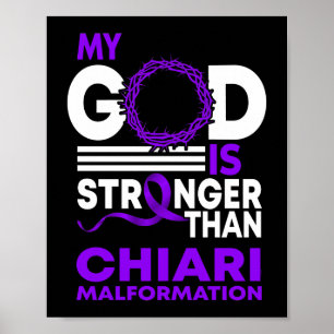 My God Is Stronger Than Chiari Malformation Poster