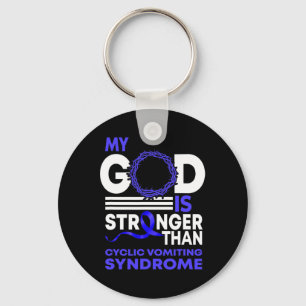 My God Is Stronger Than Cyclic Vomiting Syndrome A Key Ring