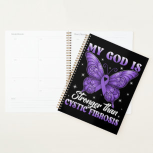 My God is Stronger Than Cystic Fibrosis Planner