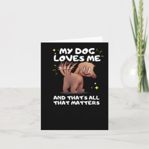 My God Loves Me Card