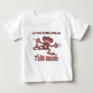 My godfather loves me this much baby T-Shirt