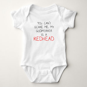 My Godmother Is A Redhead Baby Bodysuit