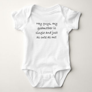 My Godmother Is Single Baby Bodysuit