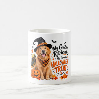 My Golden Retriever Is My Favourite HALLOWEEN TREA Coffee Mug