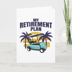 My Golf retirement plan Card