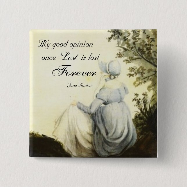 My Good Opinion Button (Front)
