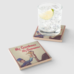 "My Goodness" Sandstone Stone Coaster