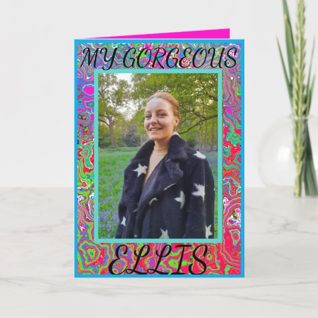 MY GORGEOUS SON / DAUGHTER Greeting Card (Front)