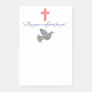 My grace is sufficient for you post it notes