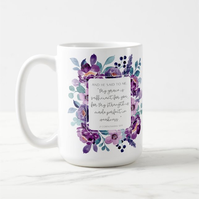 My Grace is Sufficient Mug (Left)