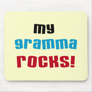 My Gramma Rocks T-shirts and Gifts Mouse Mat