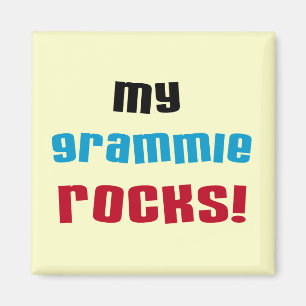 My Grammie Rocks T shirts and Gifts Magnet