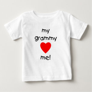 my grammy loves me baby T-Shirt