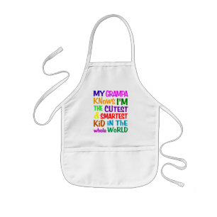 My Grampa Knows apron