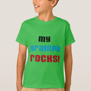 My Grampa Rocks T shirts and Gifts