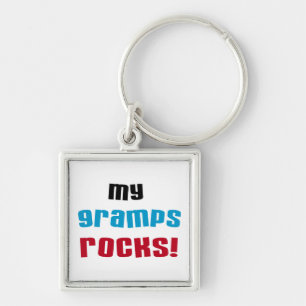 My Gramps Rocks T-shirts and Gifts Key Ring