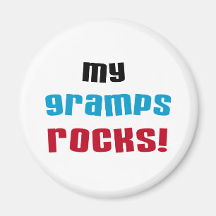 My Gramps Rocks T-shirts and Gifts Magnet