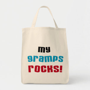 My Gramps Rocks T-shirts and Gifts Tote Bag