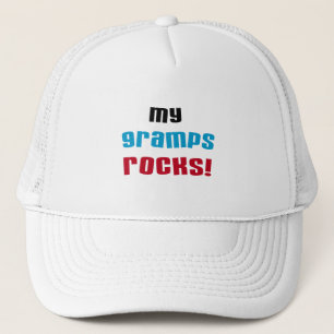 My Gramps Rocks T-shirts and Gifts Trucker Hat