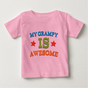 My Grampy is Awesome Baby T-Shirt