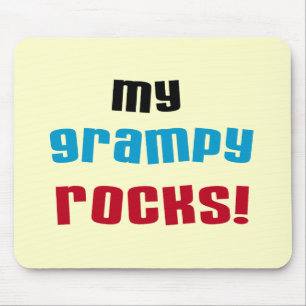 My Grampy Rocks T shirts and Gifts Mouse Mat