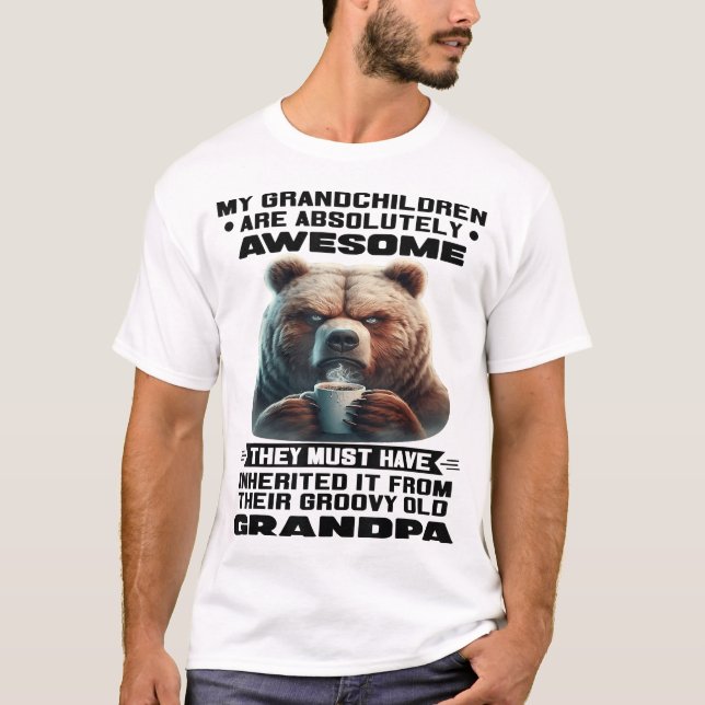My Grandchildren Are Absolutely Awesome  T-Shirt (Front)