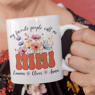 My Grandchildren Call Me Mimi Mug