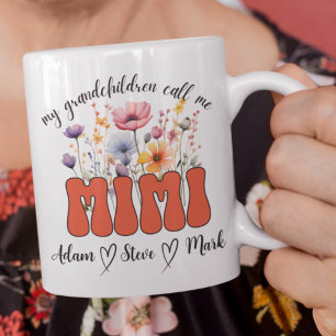 My Grandchildren Call Me Mimi Mug