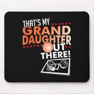 My Granddaughter - Bysketbyll Grandpa And Grandma Mouse Mat
